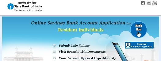 Online SBI Account Filling Procedure Personal Saving Bank Account ...