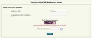 Track your PAN TAN Application Status easily