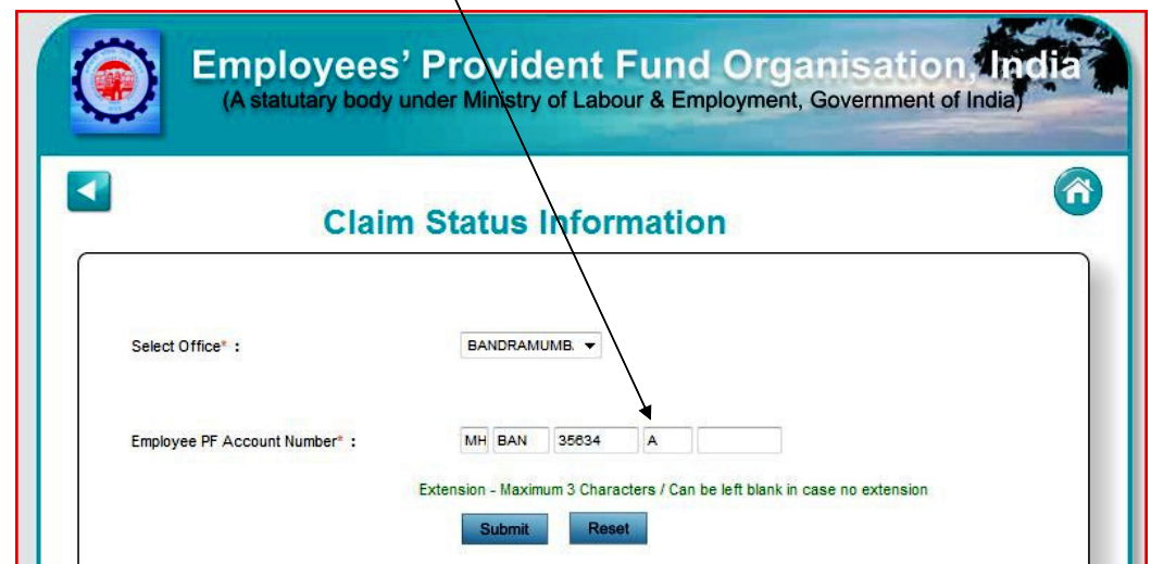 What Is Claim Number In Epf