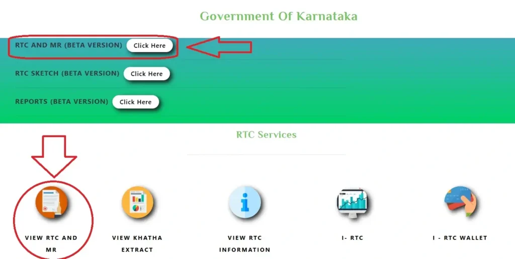 Bhoomi MR View online (Mutation Register) in Karnataka
