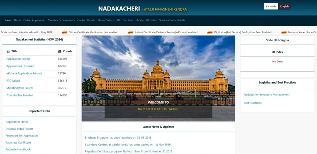 Nadakacheri Karnataka Portal 