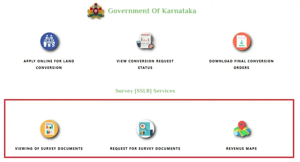 survey number search Karnataka  portal 