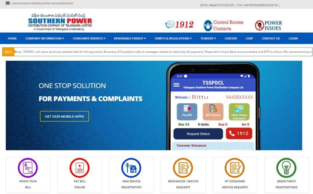 Telangana Electricity Bill Payment Guide