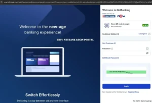 HDFC Netbanking login Portal
