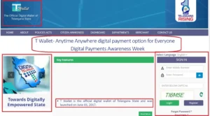 T-Wallet Telangana – Bill Payment, Recharge, Registration portal