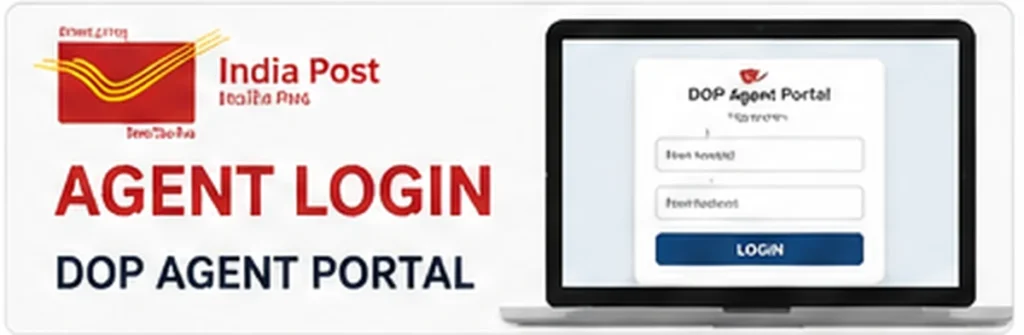 India Post Agent Login 2026 for official DOP Agent Portal access