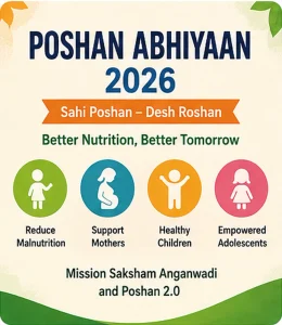 Poshan Abhiyaan 2026 Poshan Abhiyaan 2026 nutrition mission for children, pregnant women and mothers