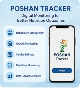 Poshan Tracker Digital Platform Poshan Tracker digital platform for beneficiary and Anganwadi monitoring
