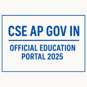 CSE AP Gov In – Andhra Pradesh School Education Portal