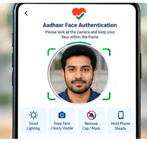 Aadhaar Face Authentication for ABHA Creation Aadhaar face authentication for creating ABHA in Aarogya Setu 2.0