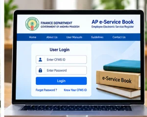 AP e-Service Book Login with CFMS ID AP e-Service Book login using 8-digit CFMS ID and employee password