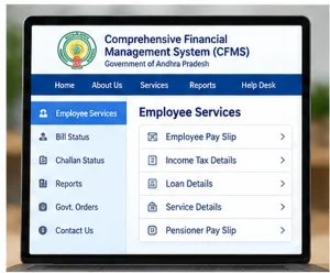 AP Employee Payslip CFMS Login AP Employee payslip access through CFMS employee services and login