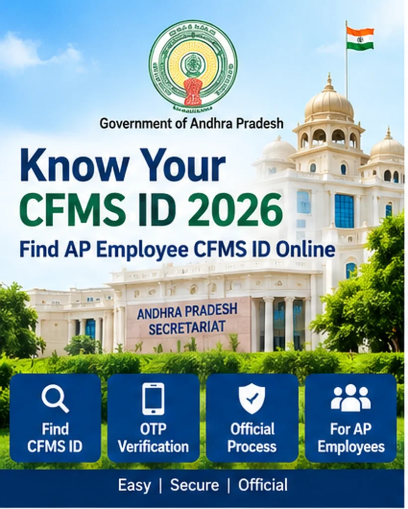 Know Your CFMS ID 2026 for Andhra Pradesh government employees